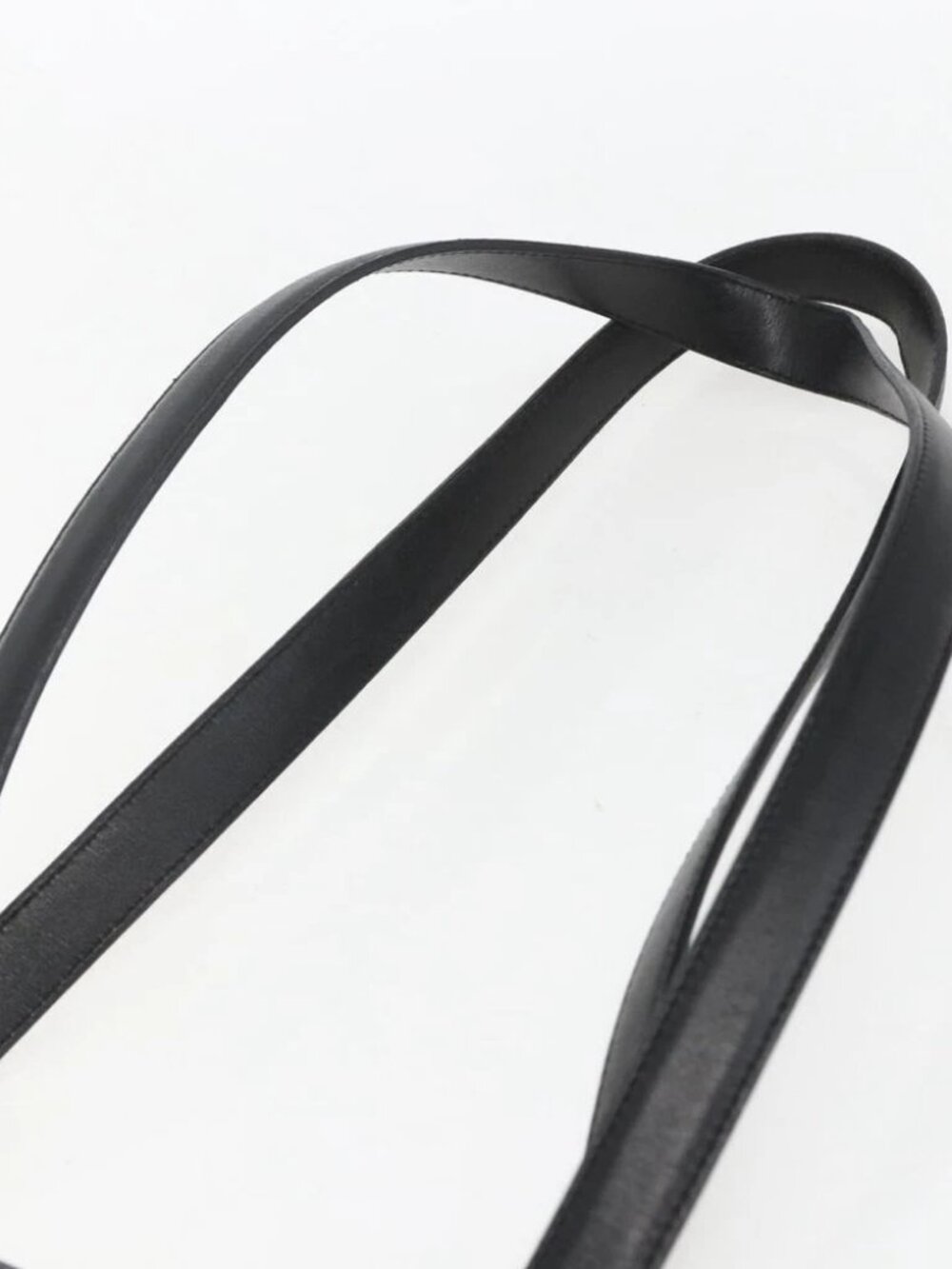 Christian Dior Hand Bag Leather Black Gold - Picture 7 of 16